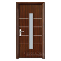 Jamaica midcentury  single door design main entrance room high safety interior front wpc wood door for living room